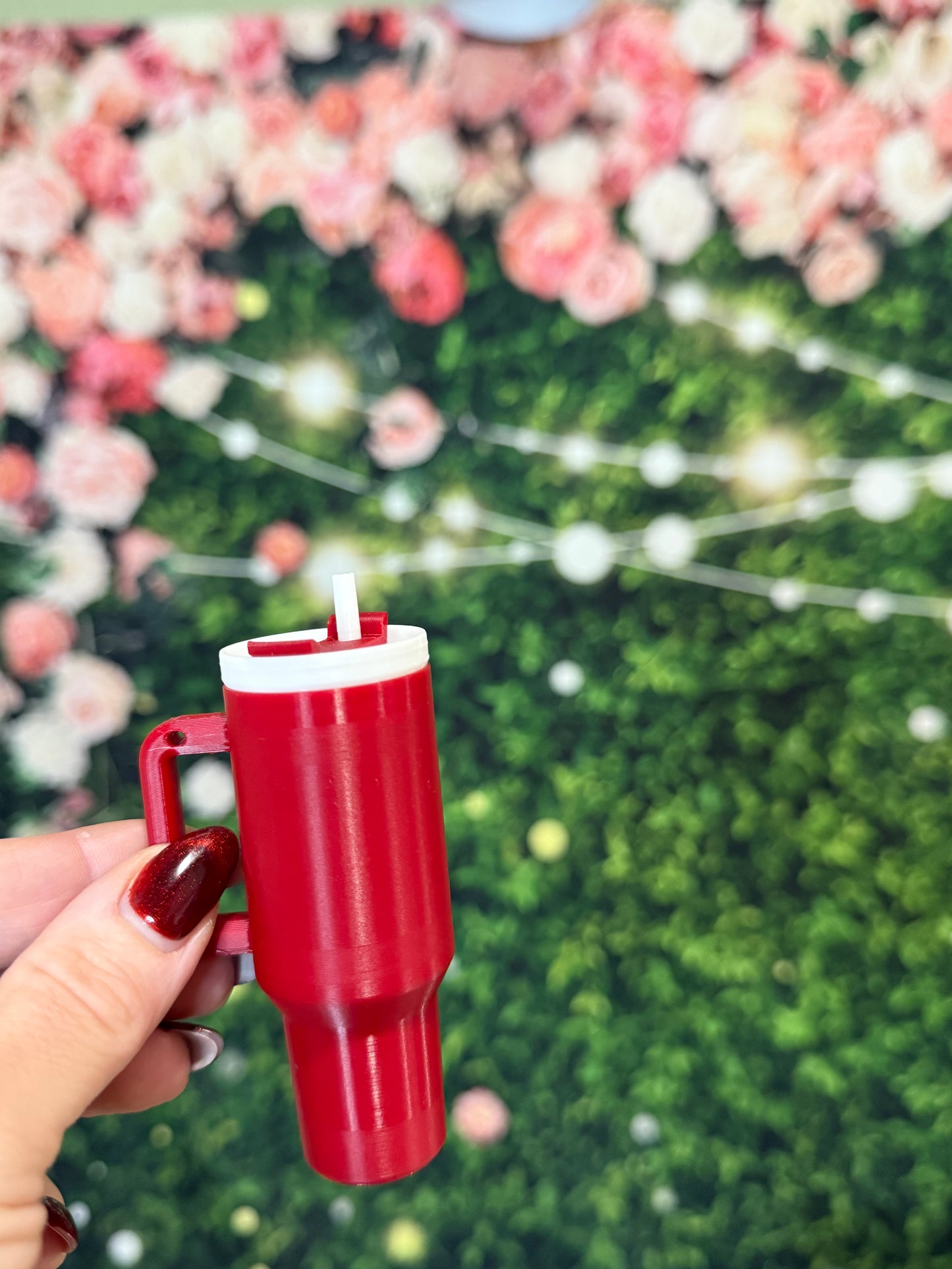 MINI CUP KEYCHAIN WITH STORAGE