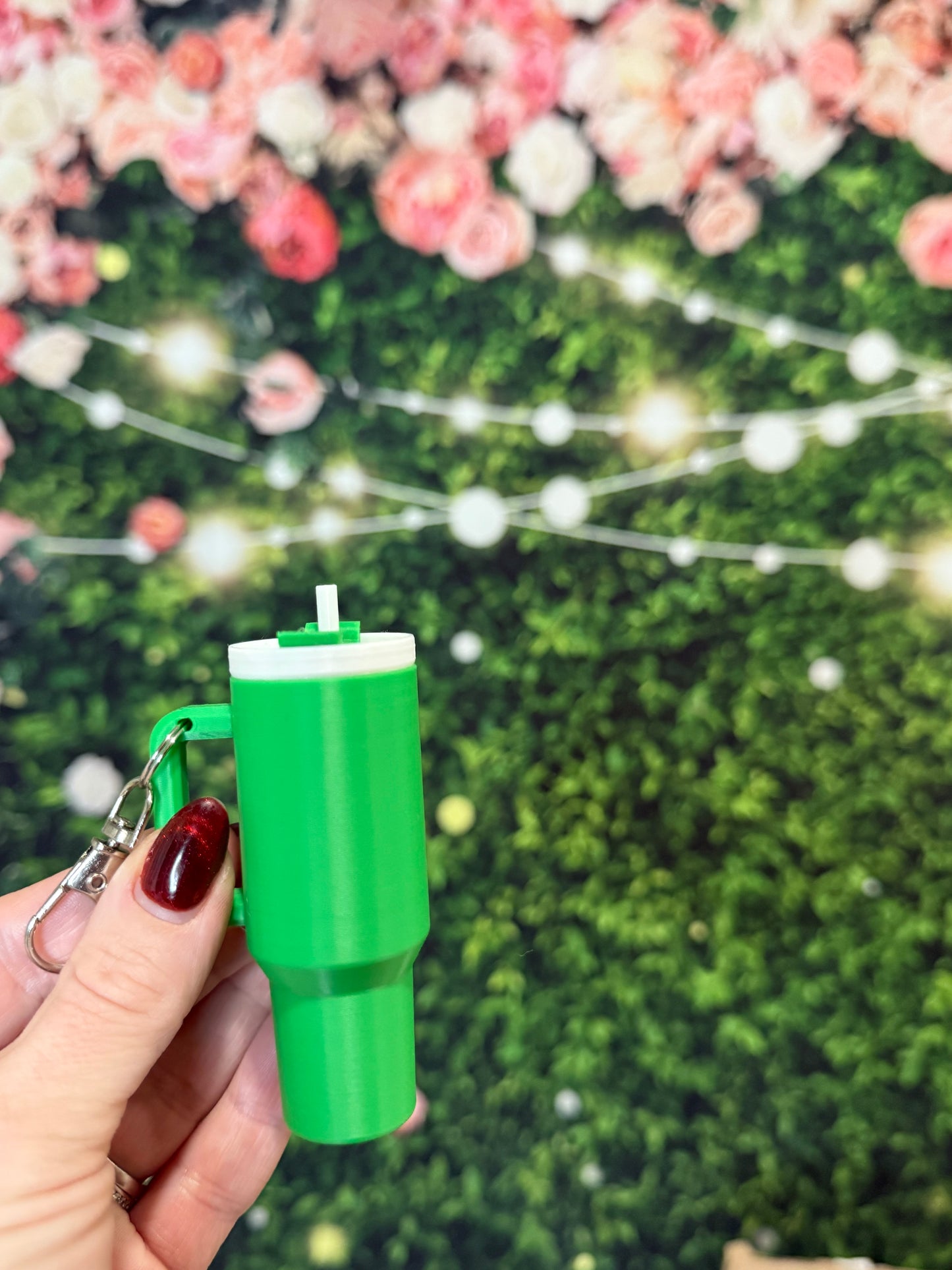 MINI CUP KEYCHAIN WITH STORAGE