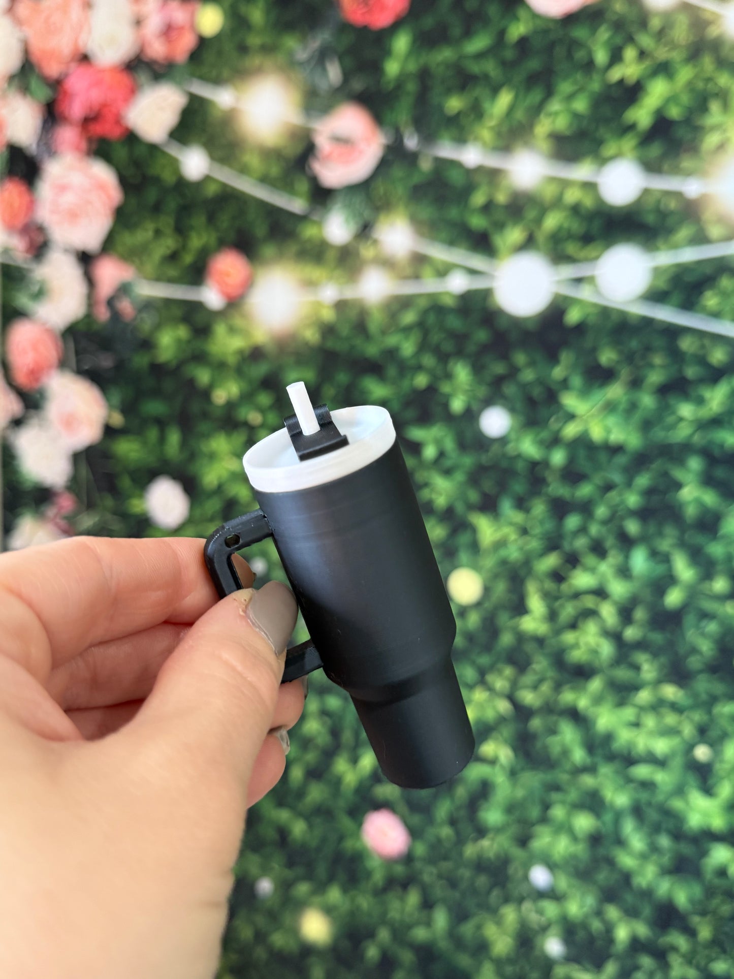 MINI CUP KEYCHAIN WITH STORAGE