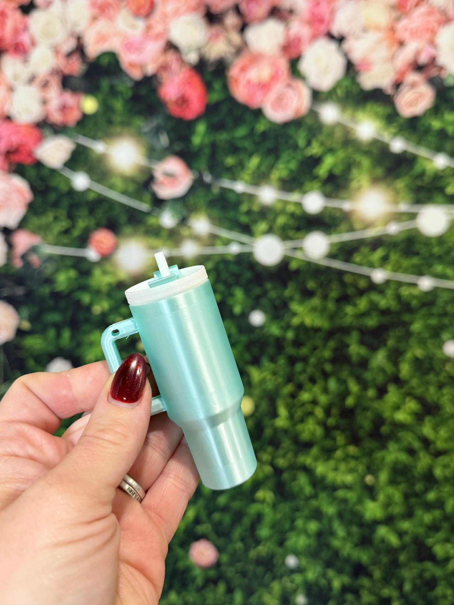 MINI CUP KEYCHAIN WITH STORAGE