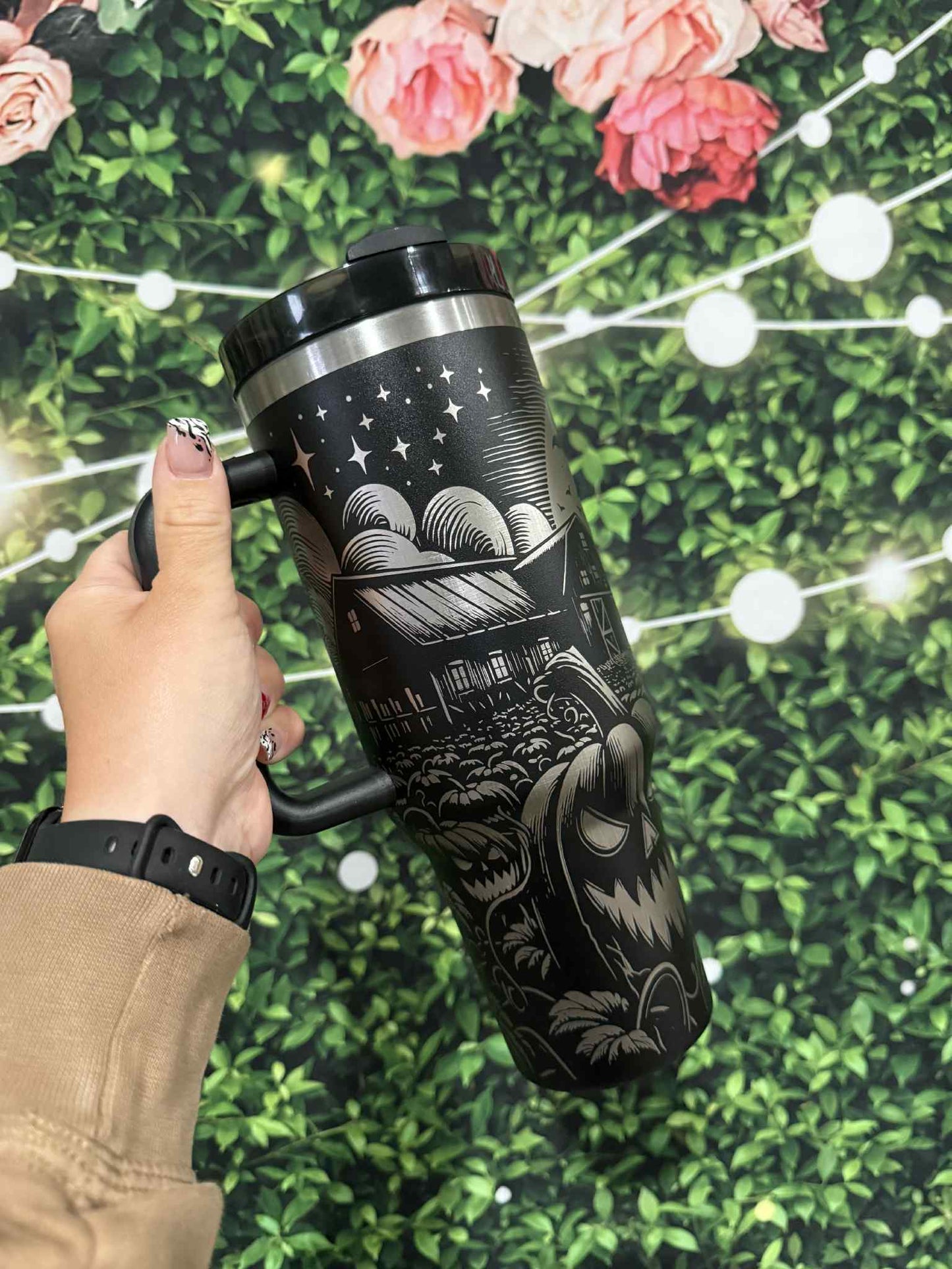 *NEW* LASER ENGRAVED 40 OZ TUMBLER