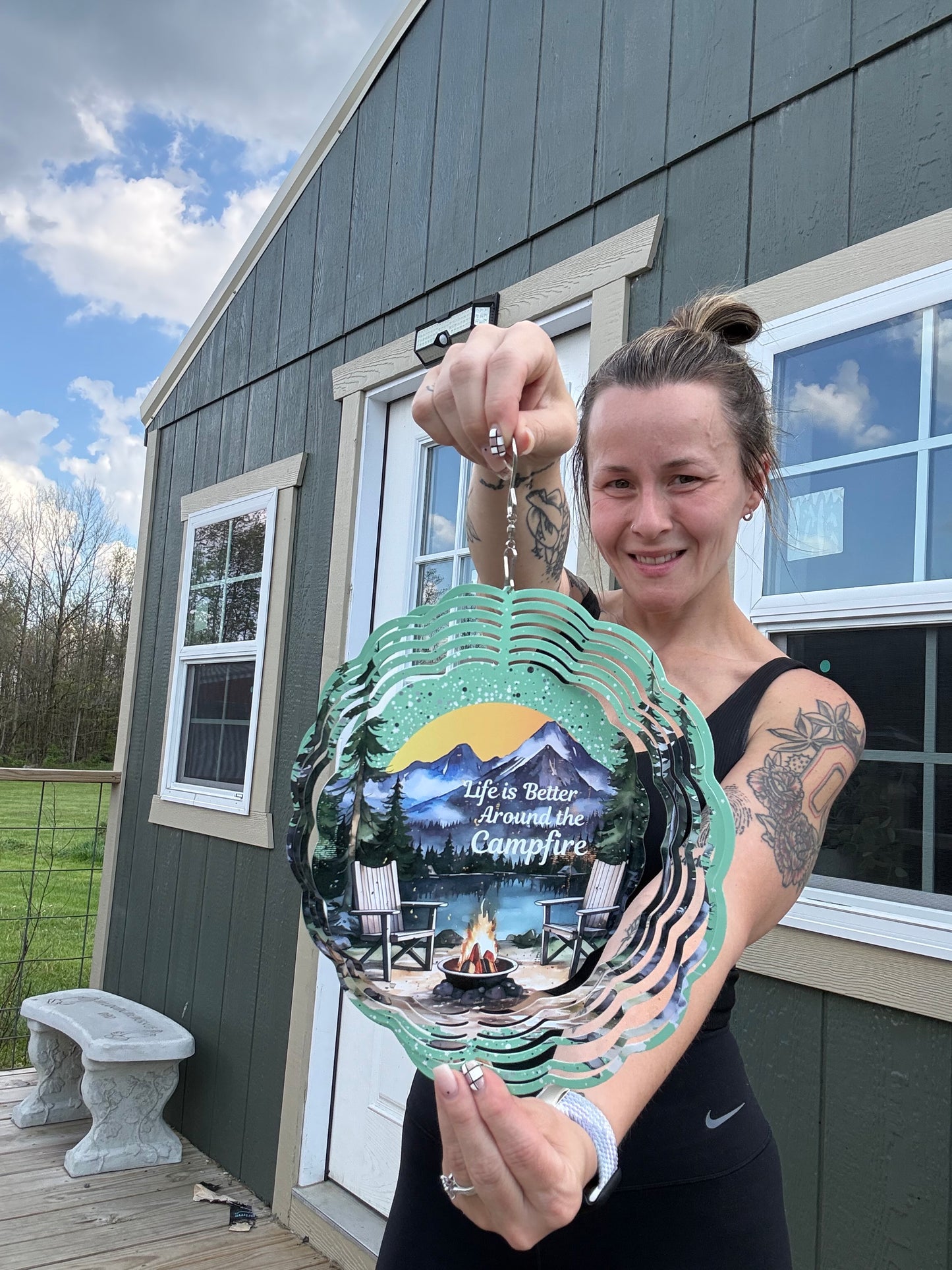 CAMPING 10 INCH WIND SPINNER