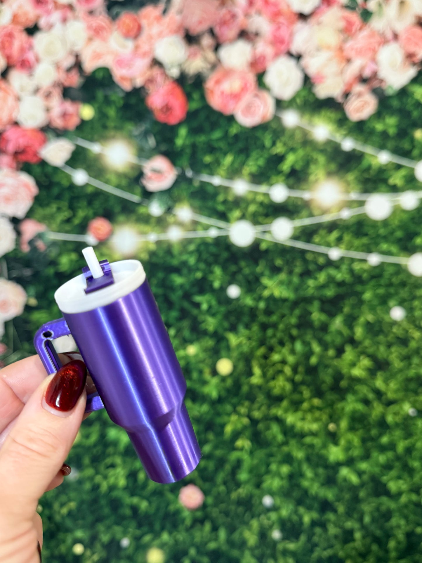MINI CUP KEYCHAIN WITH STORAGE