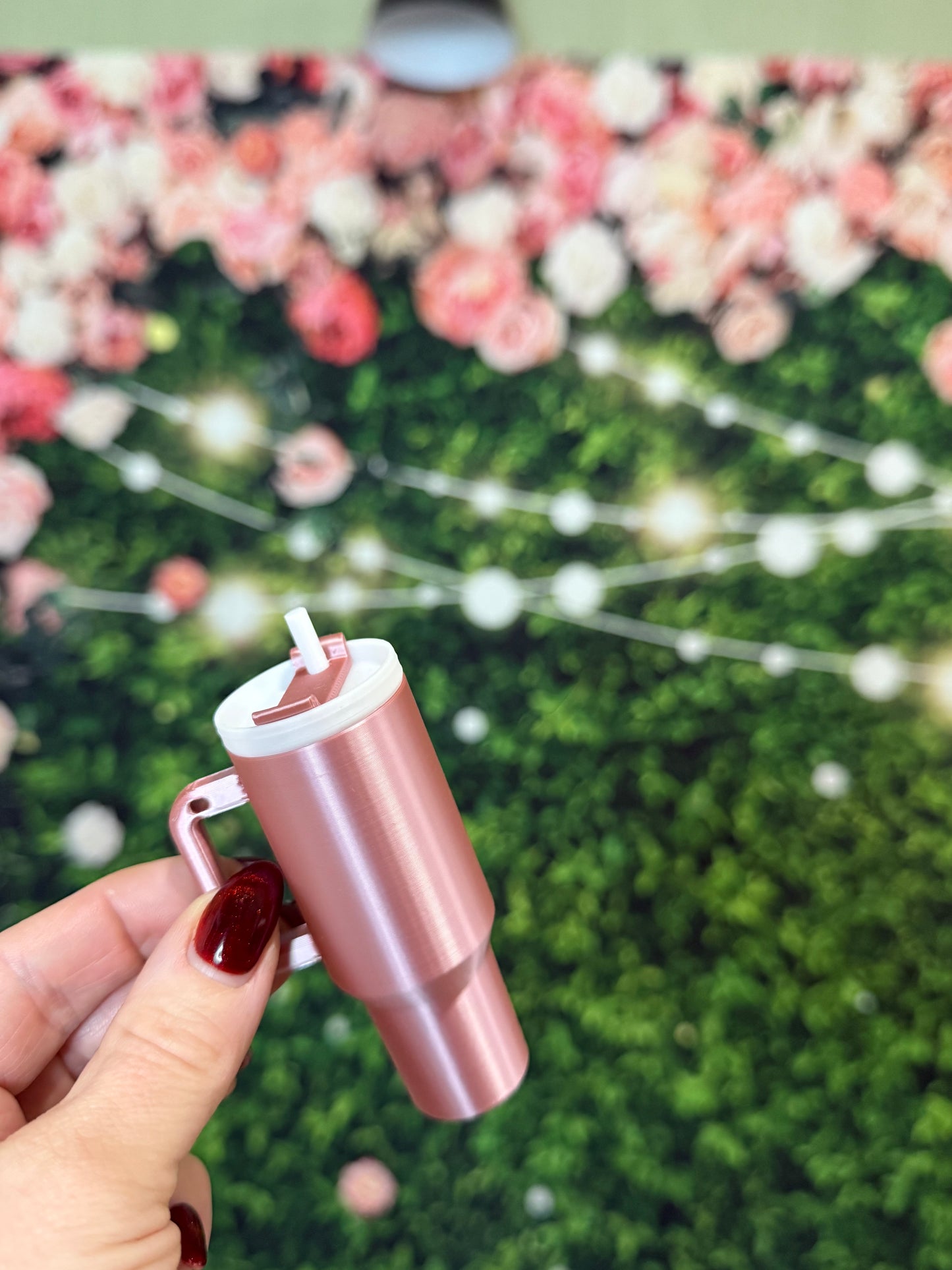MINI CUP KEYCHAIN WITH STORAGE