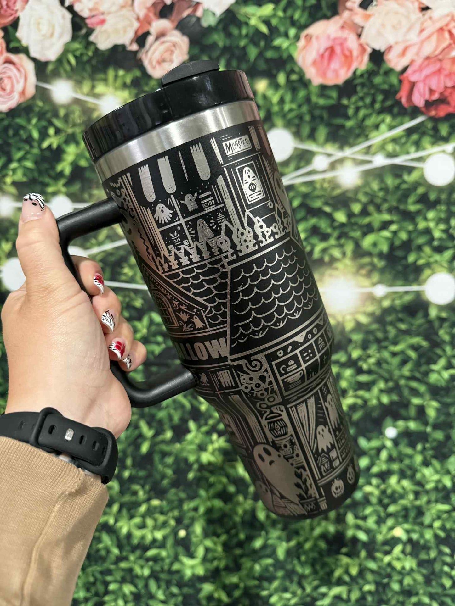 *NEW* LASER ENGRAVED 40 OZ TUMBLER