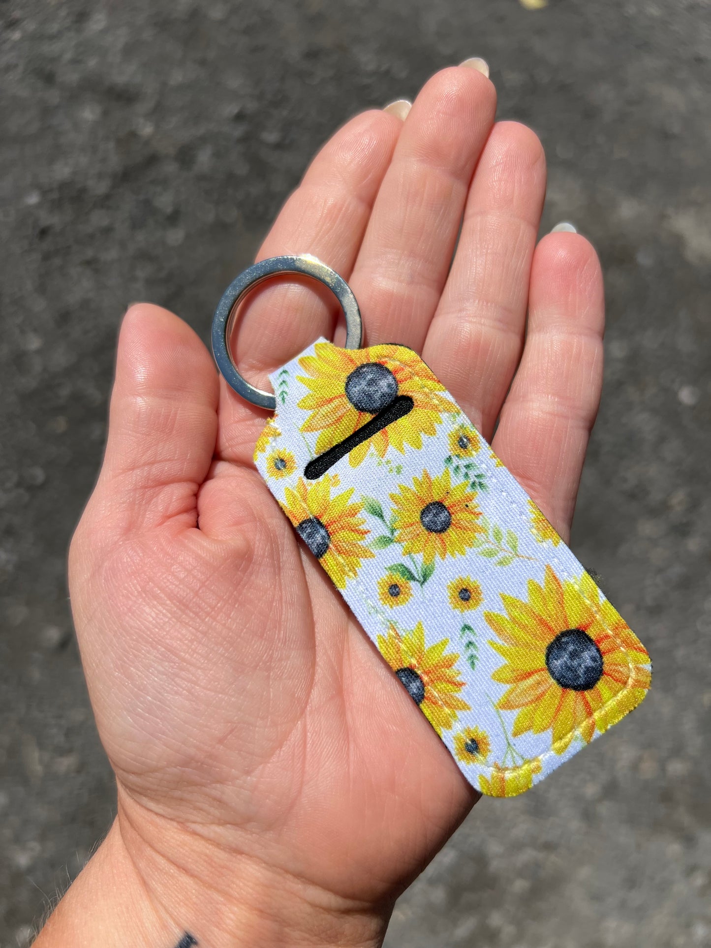 SUBLIMATION KEYCHAIN CHAPSTICK HOLDER