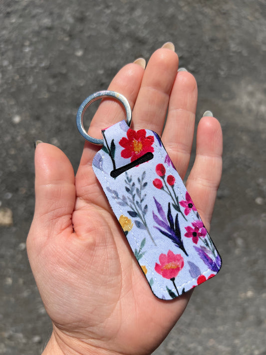 SUBLIMATION KEYCHAIN CHAPSTICK HOLDER