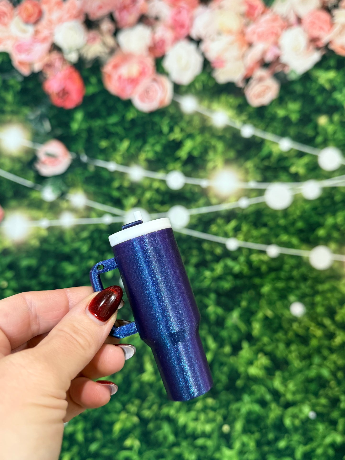 MINI CUP KEYCHAIN WITH STORAGE