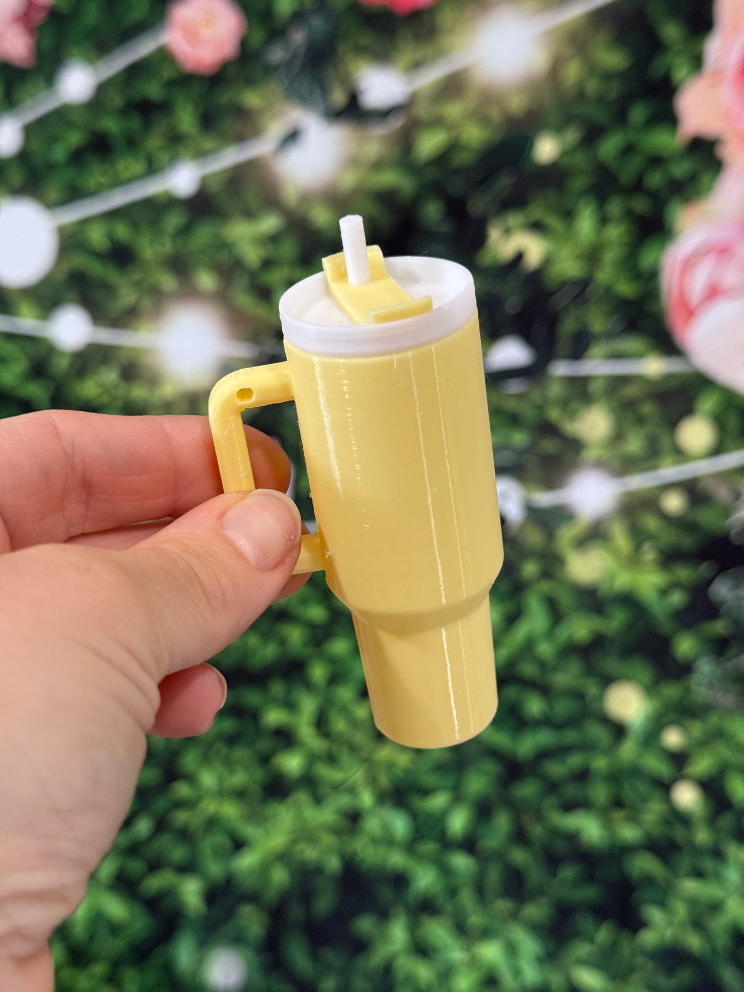 MINI CUP KEYCHAIN WITH STORAGE