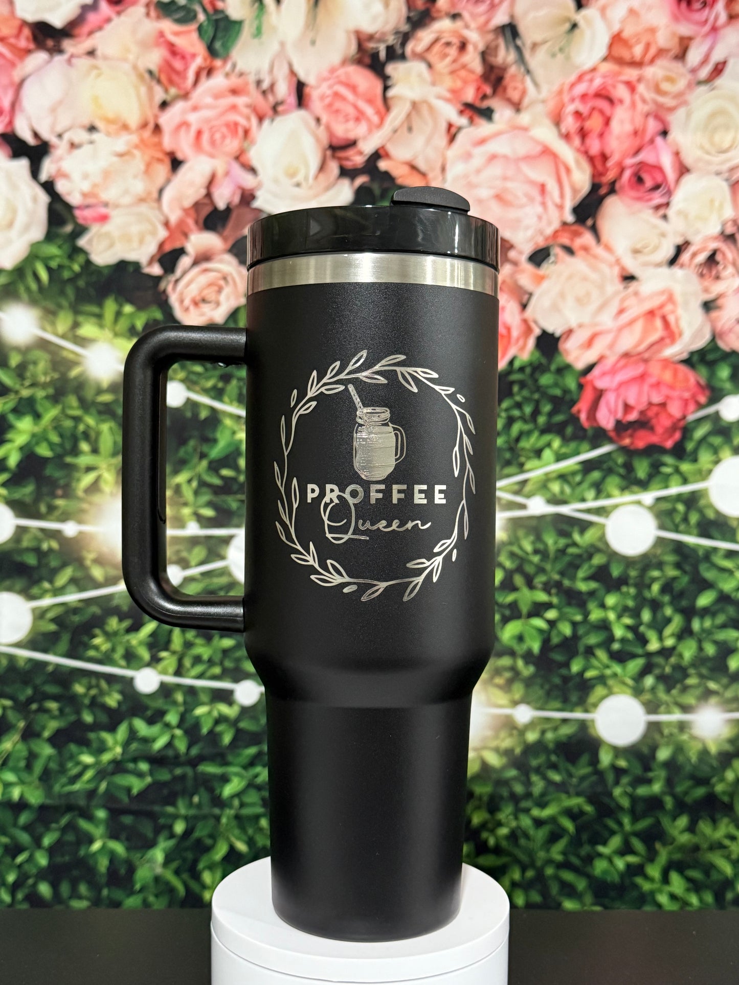 *NEW* LASER ENGRAVED 40 OZ TUMBLER