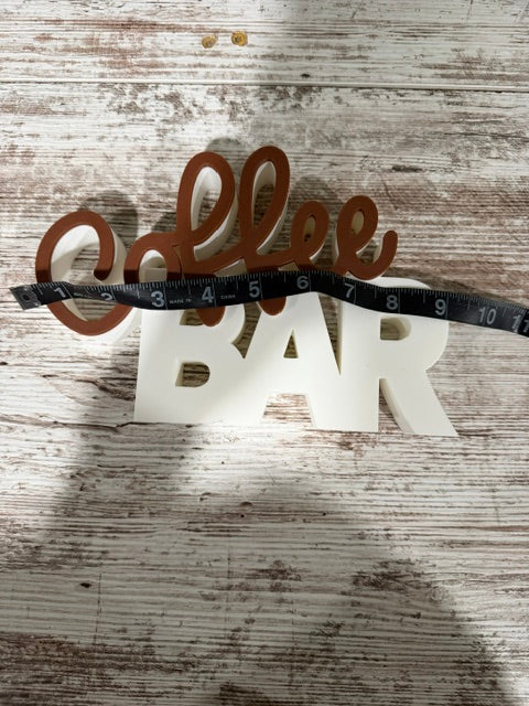 COFFEE BAR SIGN
