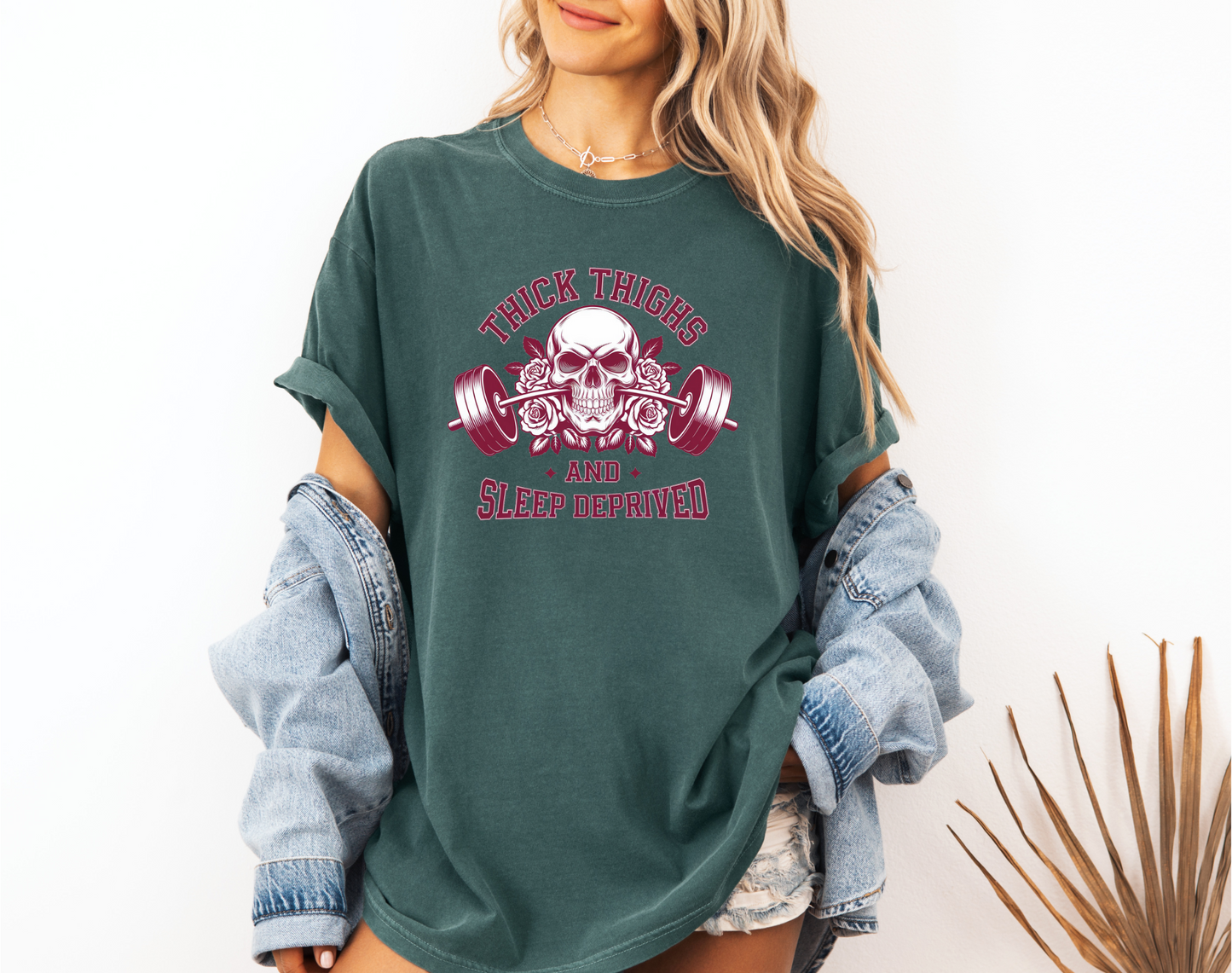 *NEW* THICK THIGHS AND SLEEP DEPRIVED CC SHIRT