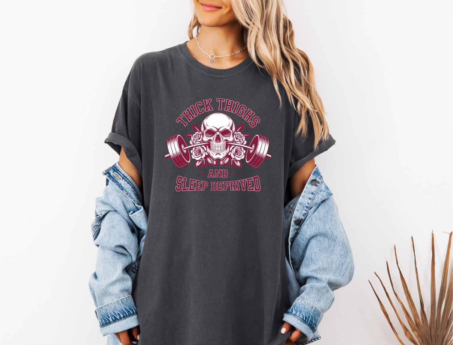 *NEW* THICK THIGHS AND SLEEP DEPRIVED CC SHIRT