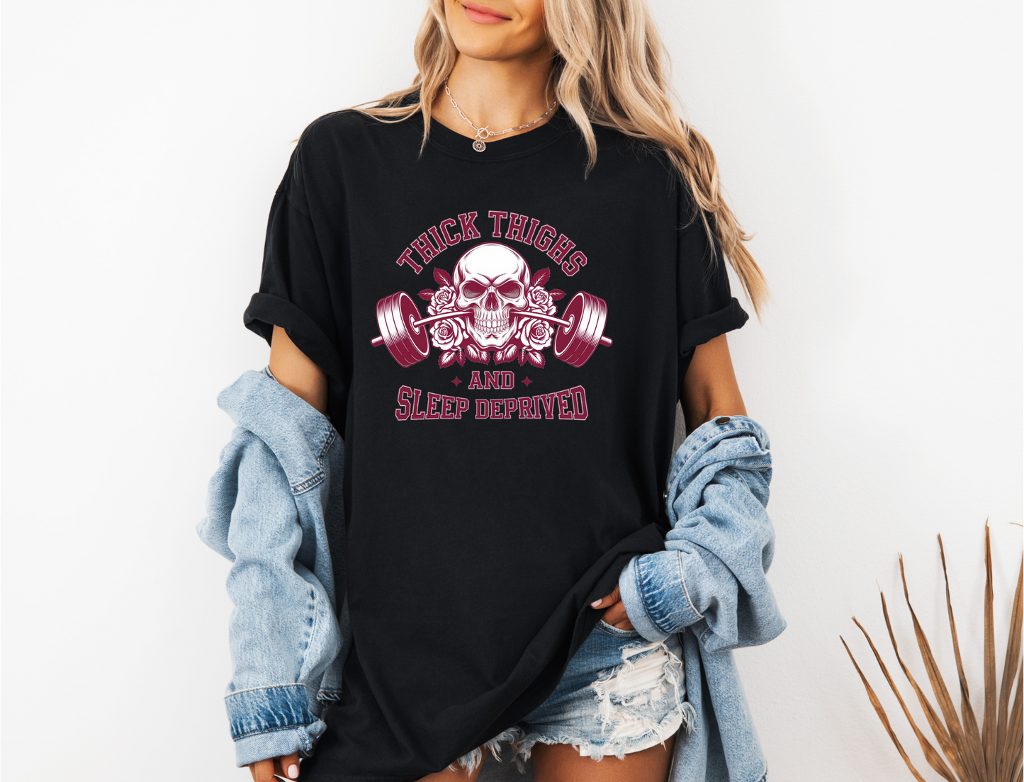 *NEW* THICK THIGHS AND SLEEP DEPRIVED CC SHIRT