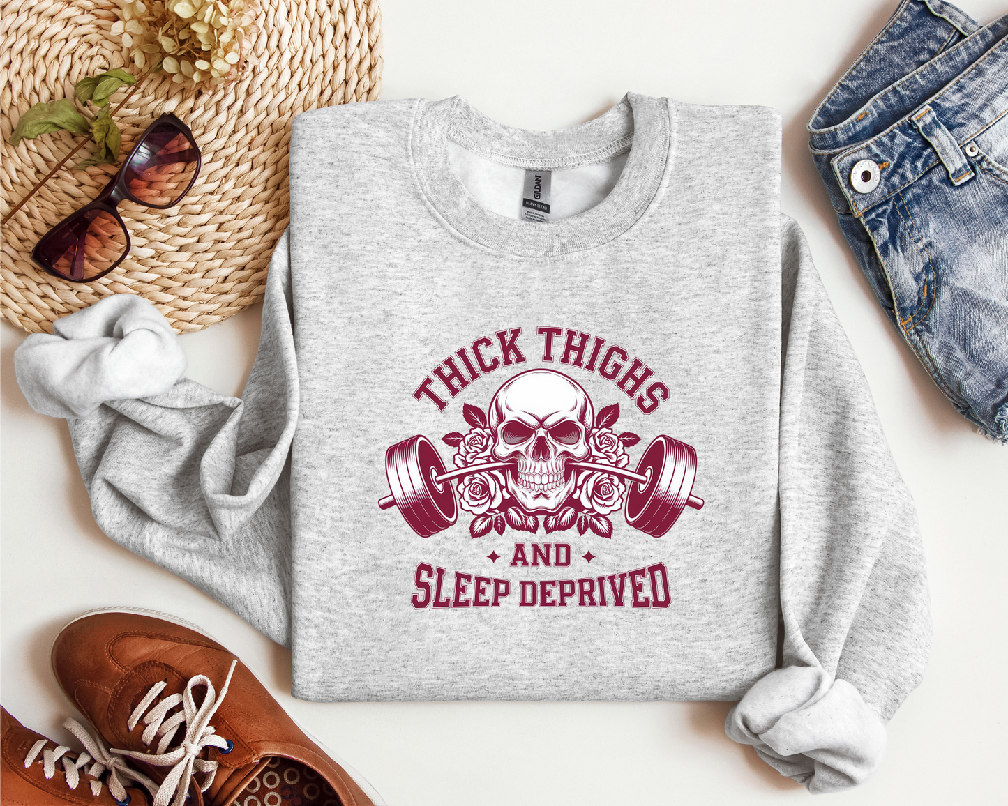 THICK THIGHS AND SLEEP DEPRIVED CREW