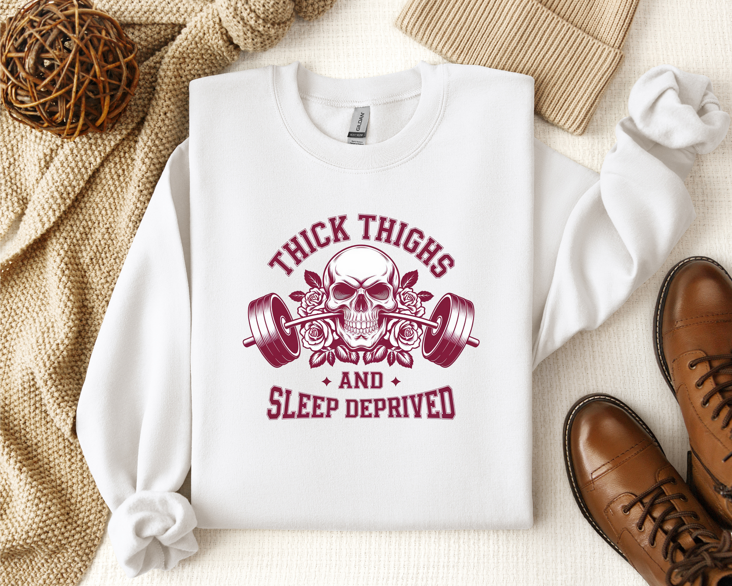THICK THIGHS AND SLEEP DEPRIVED CREW