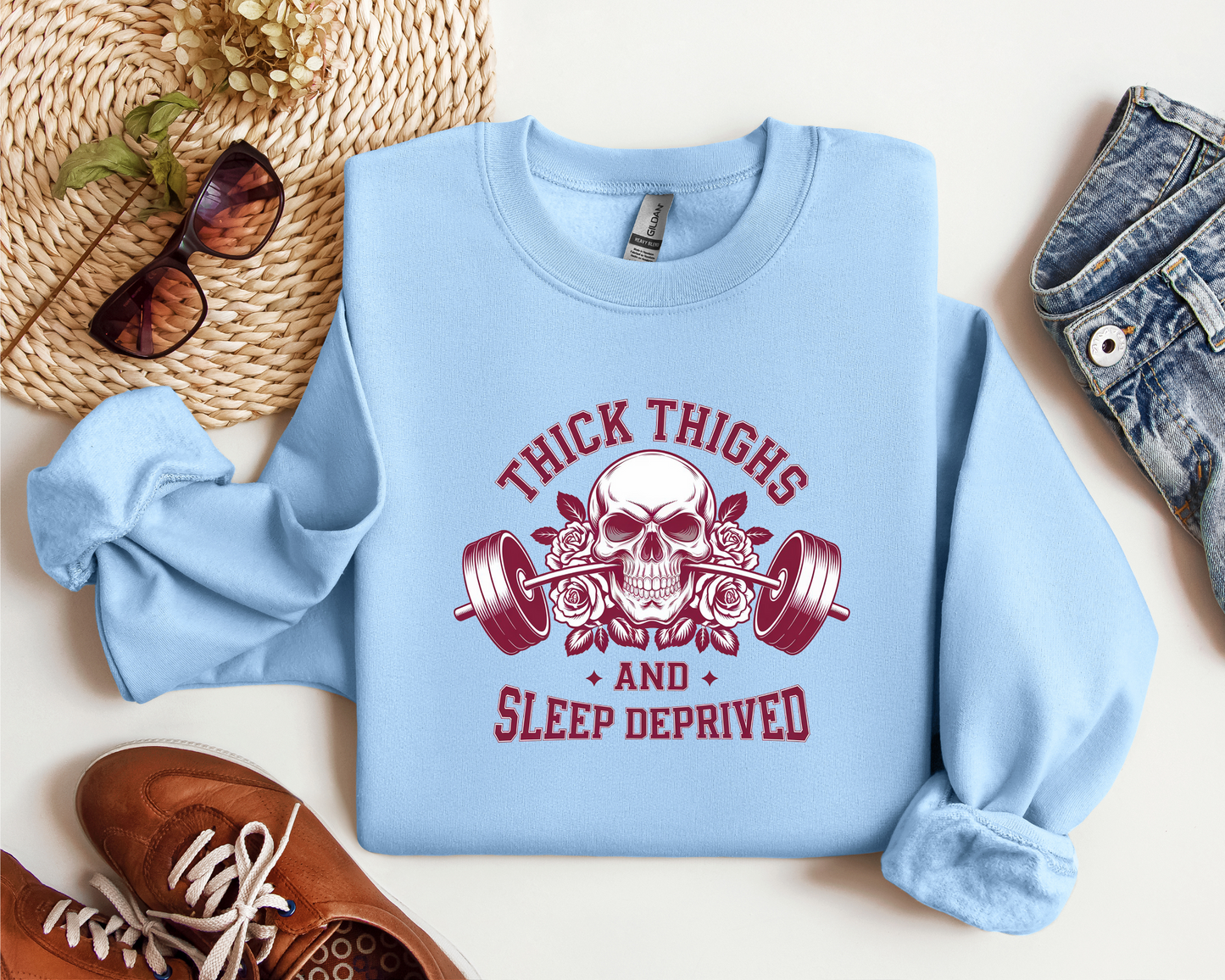 THICK THIGHS AND SLEEP DEPRIVED CREW