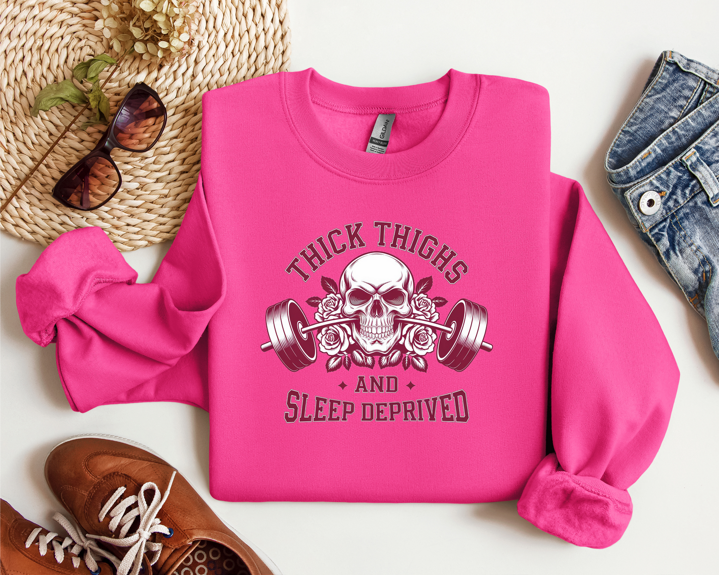 THICK THIGHS AND SLEEP DEPRIVED CREW