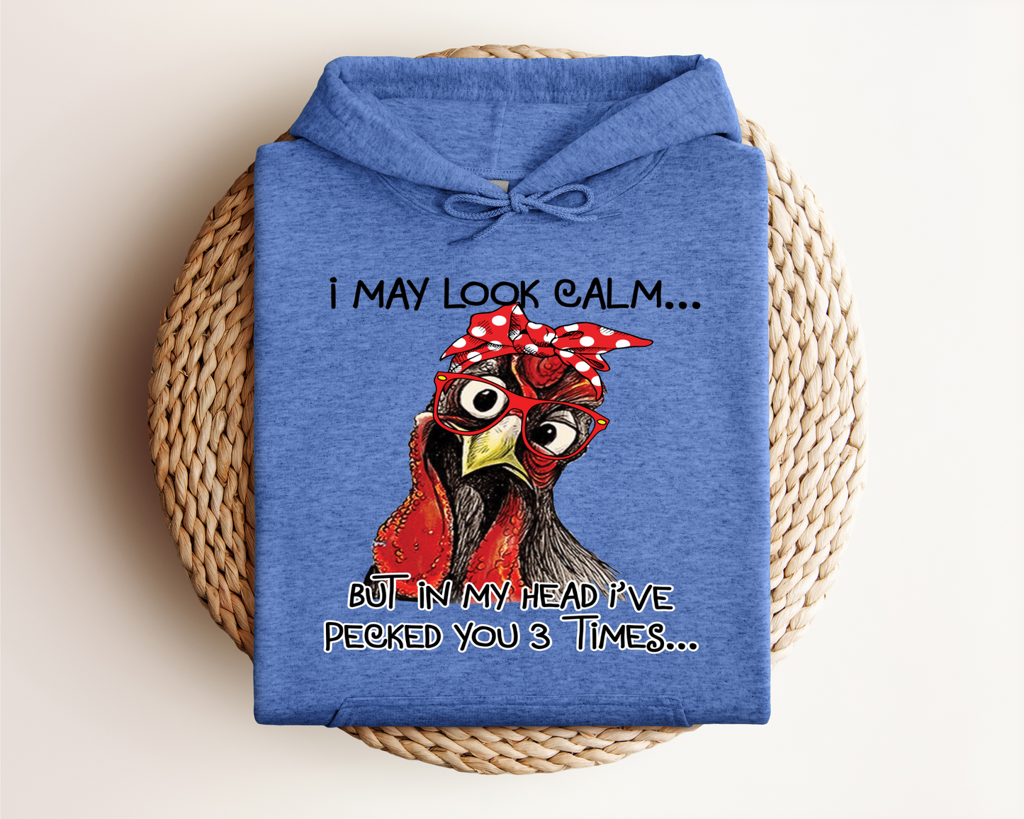 I MAY LOOK CALM HOODIE