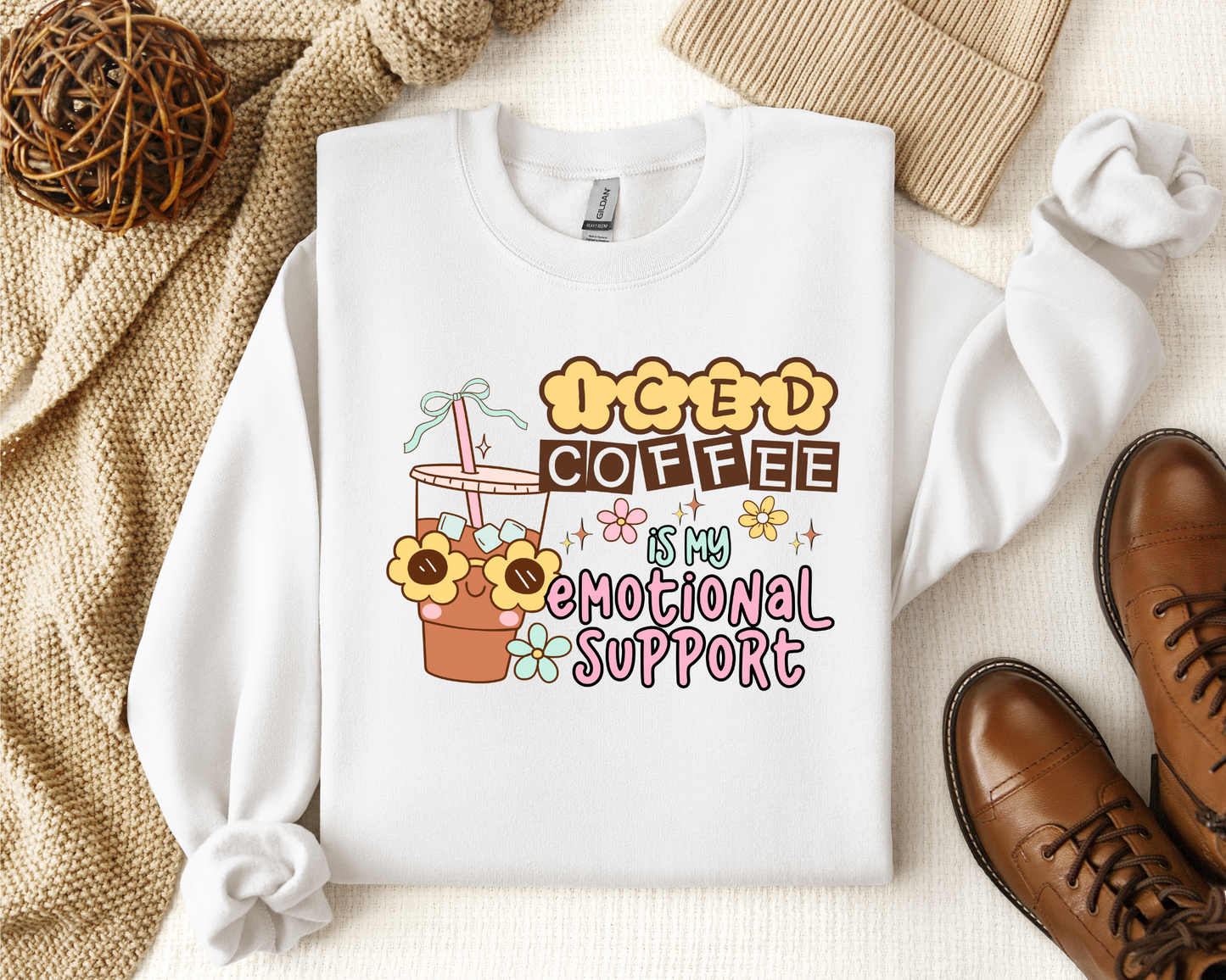 EMOTIONAL SUPPORT ICED COFFEE CREW