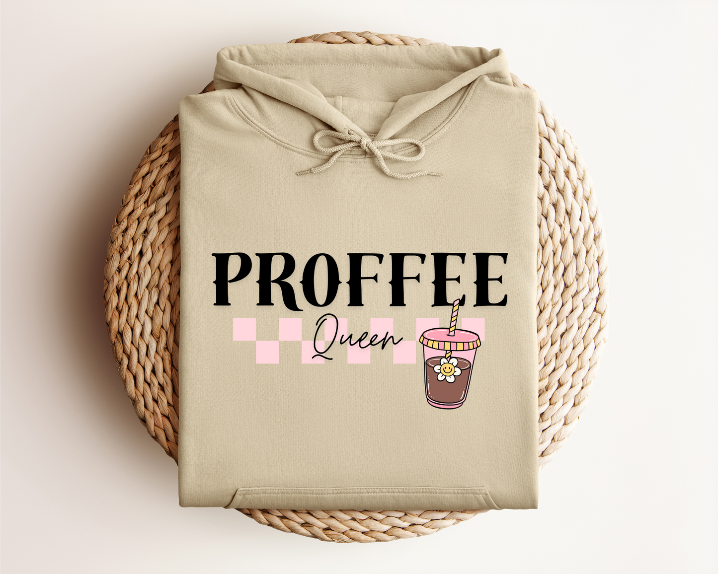 NEW PROFFEE QUEEN CHECKERED HOODIE