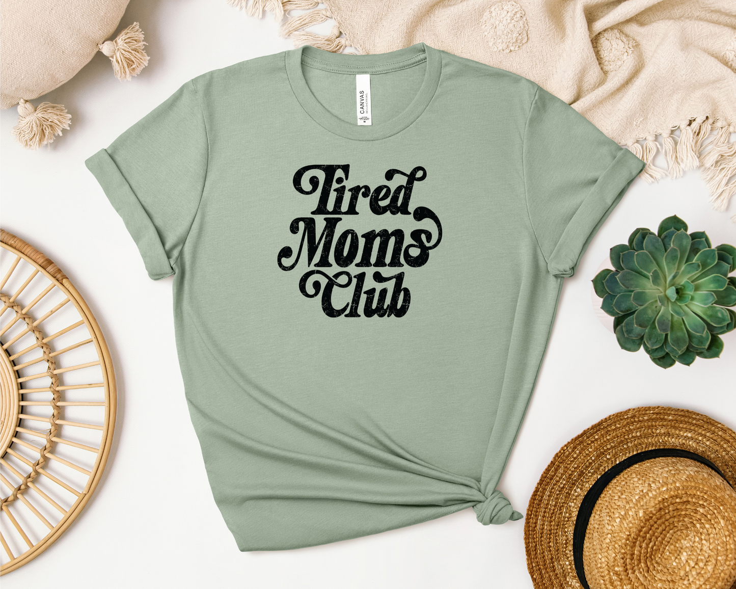TIRED MOMS CLUB SHIRT