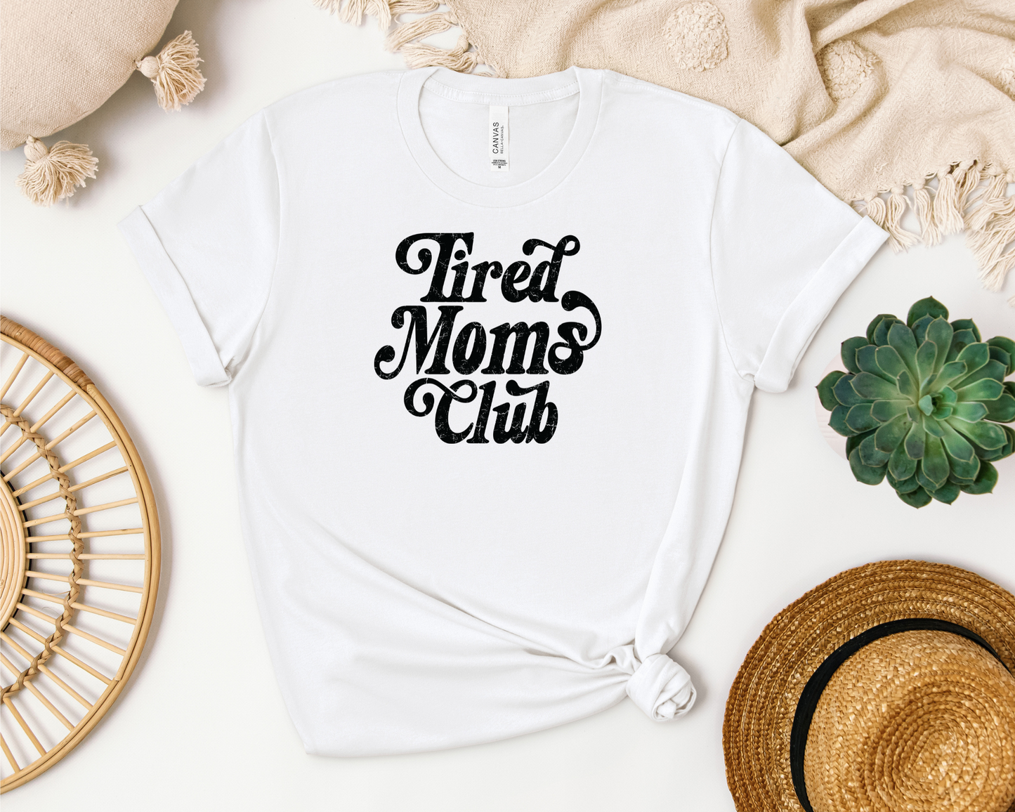 TIRED MOMS CLUB SHIRT