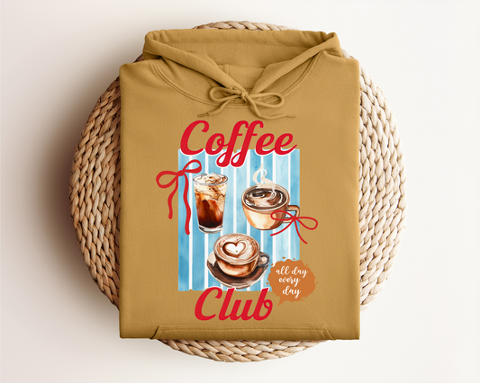 COFFEE CLUB HOODIE