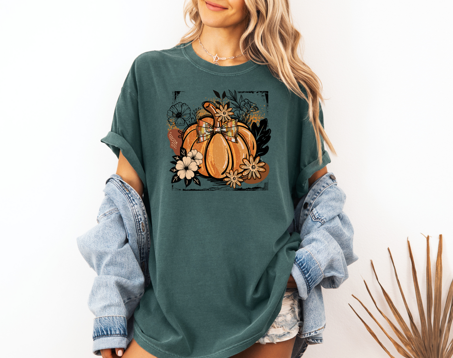 *NEW* FALL PUMPKIN BOHO VINTAGE CC SHIRT