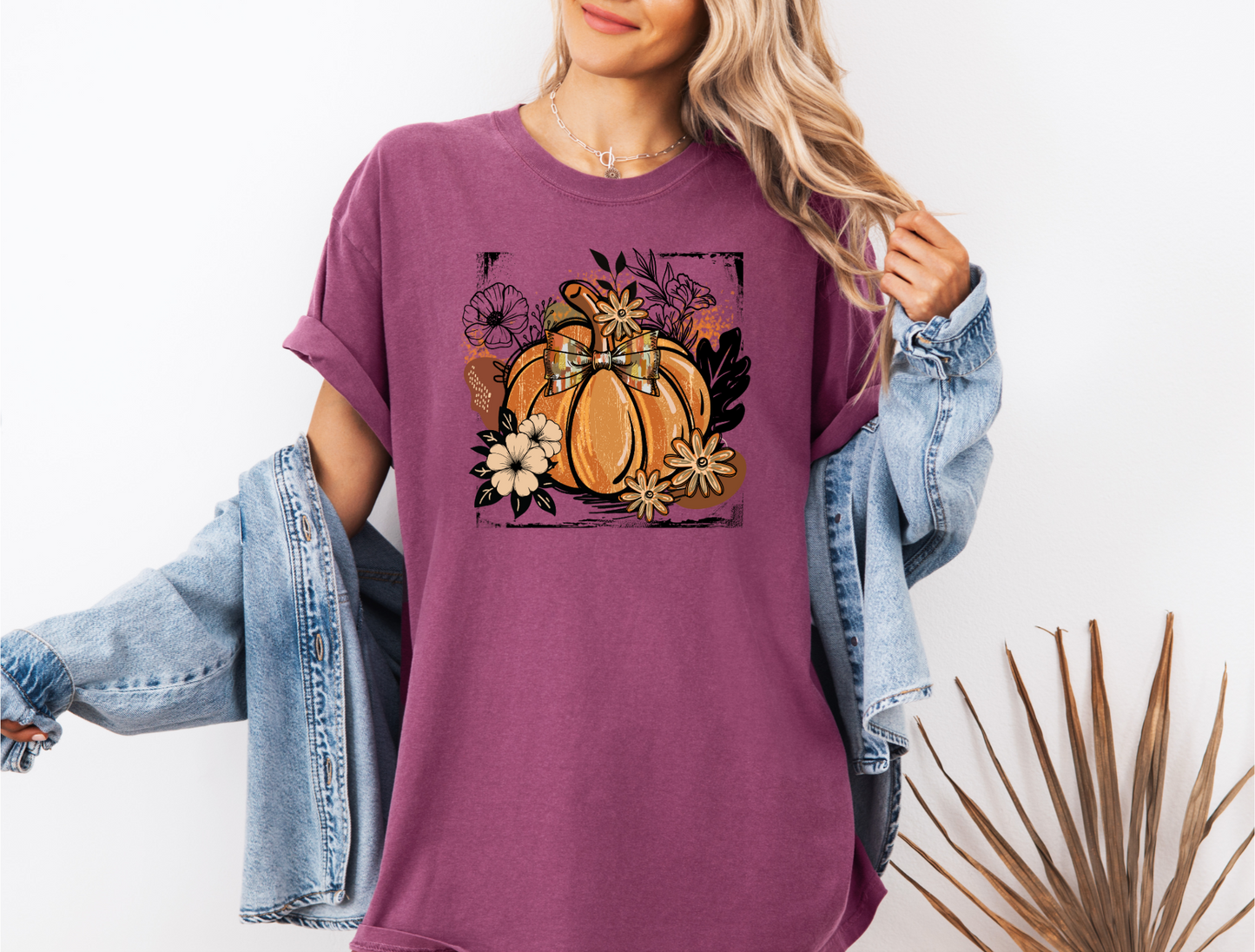 *NEW* FALL PUMPKIN BOHO VINTAGE CC SHIRT