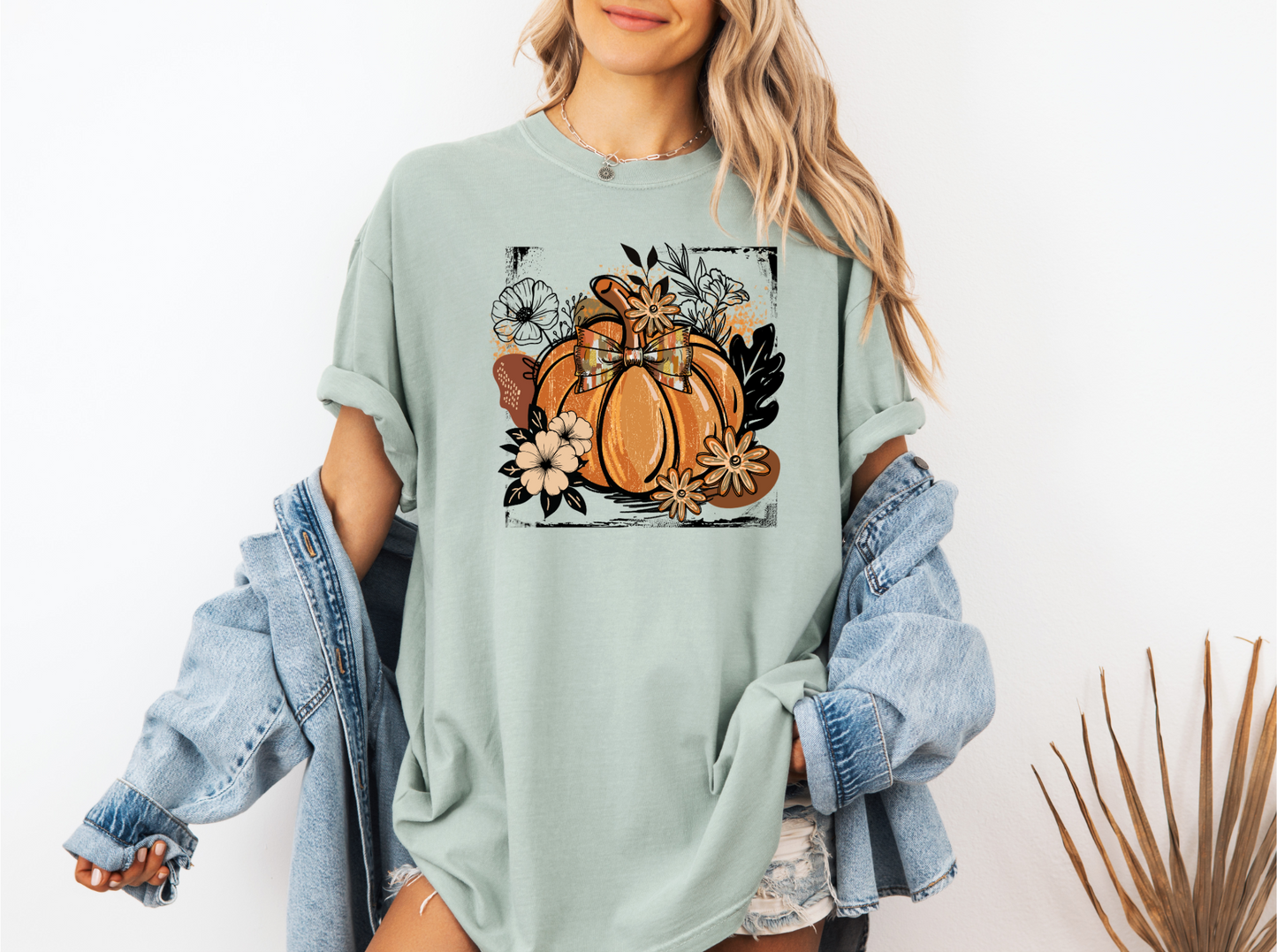 *NEW* FALL PUMPKIN BOHO VINTAGE CC SHIRT