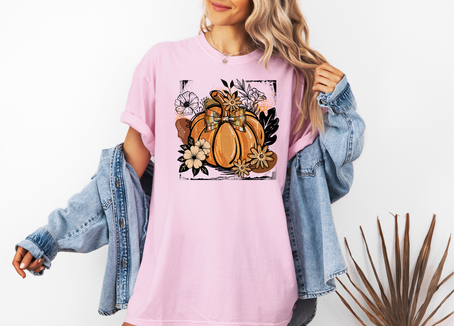 *NEW* FALL PUMPKIN BOHO VINTAGE CC SHIRT