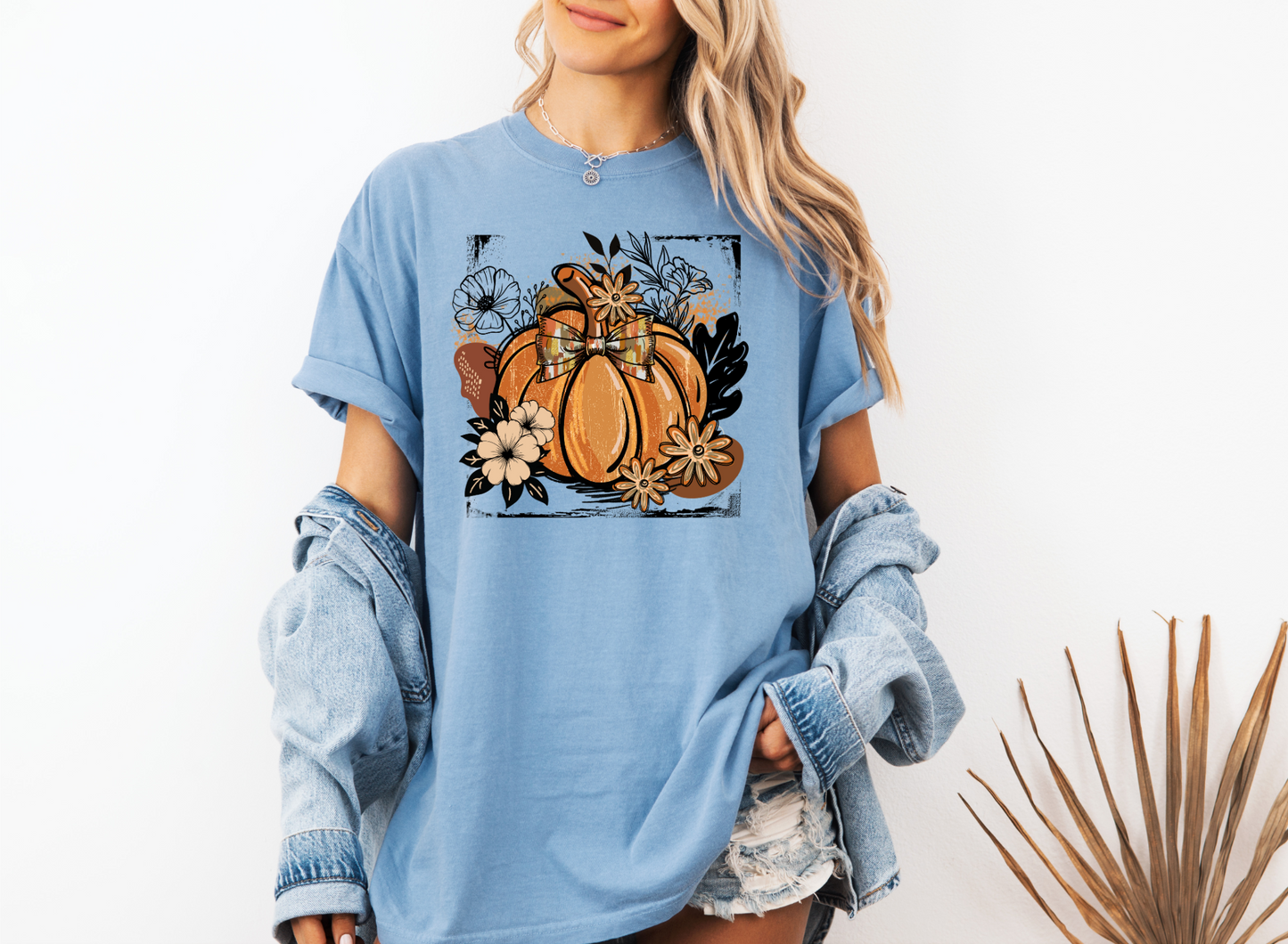 *NEW* FALL PUMPKIN BOHO VINTAGE CC SHIRT