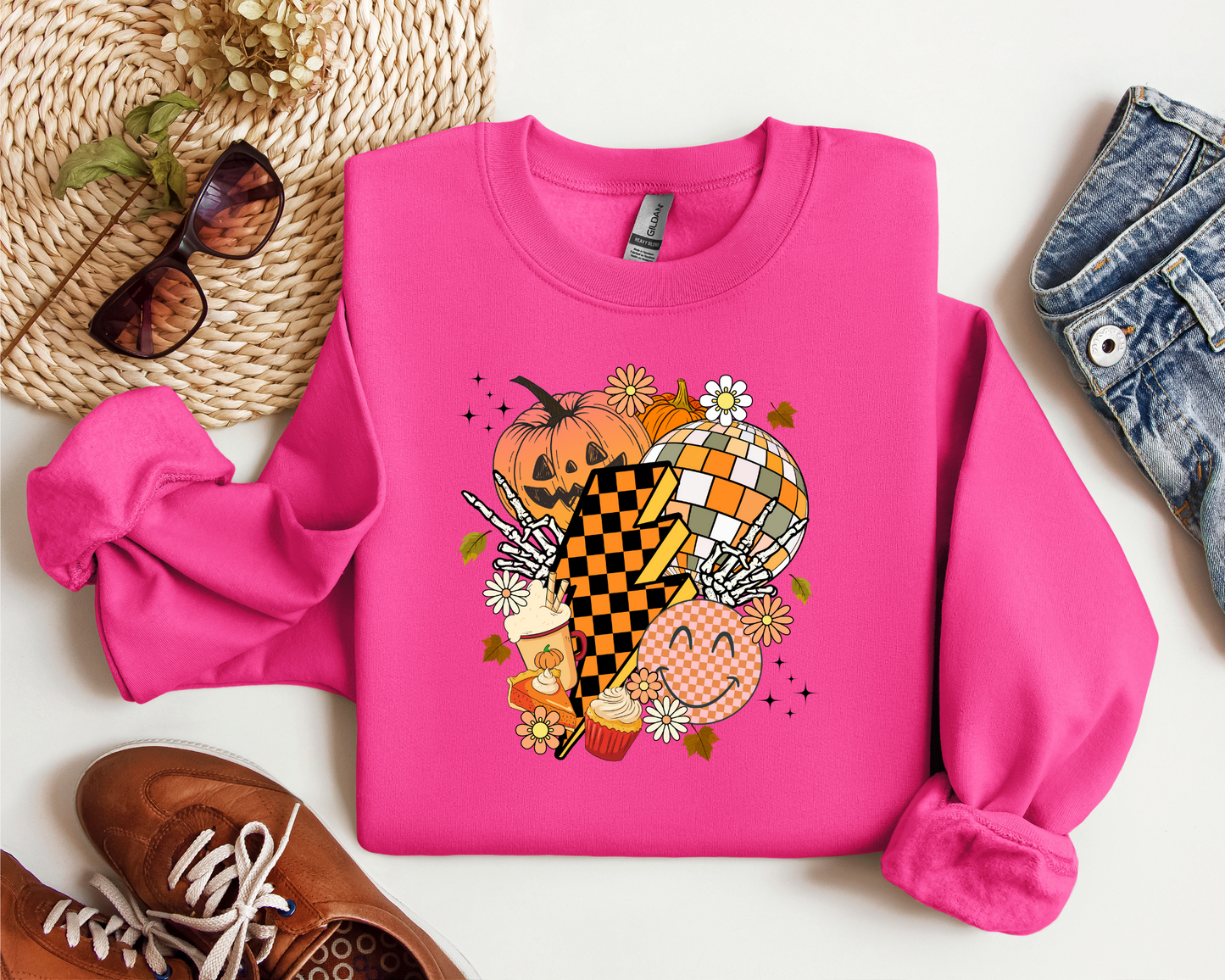 FALL RETRO SMILEY CREW
