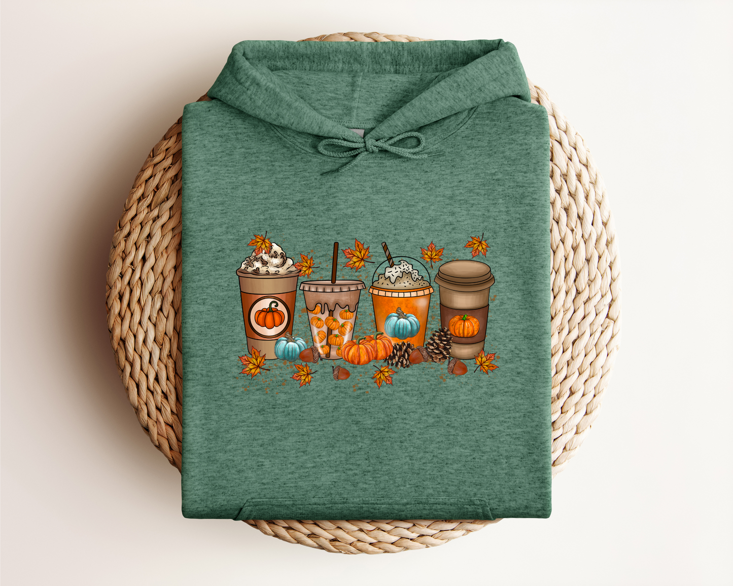 FALL COFFEE CUP HOODIE