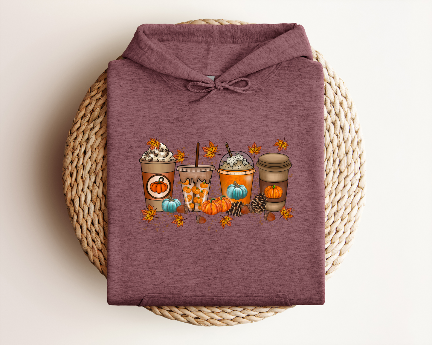 FALL COFFEE CUP HOODIE
