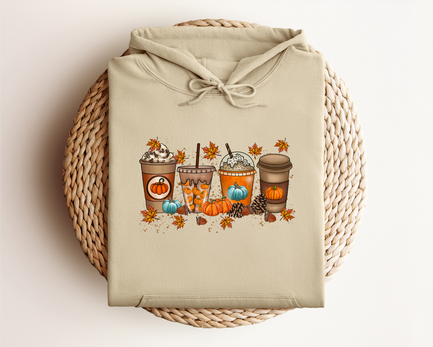 FALL COFFEE CUP HOODIE