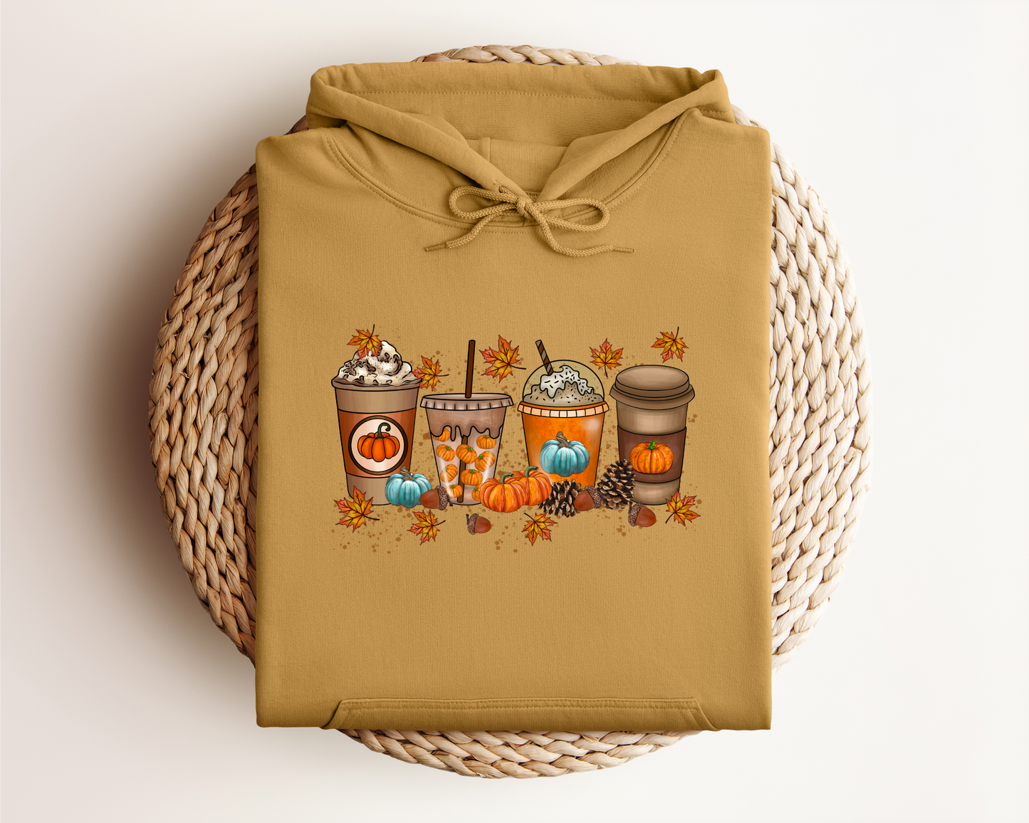 FALL COFFEE CUP HOODIE