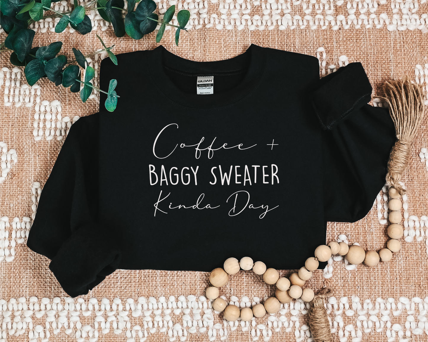 *NEW* COFFEE AND BAGGY SWEATER CREW