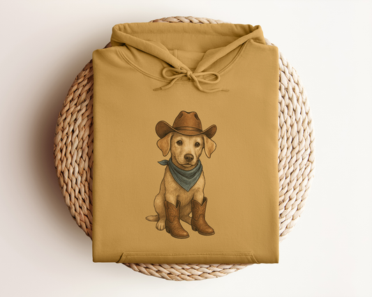 *NEW* COWBOY DOUG WITH BOOTS HOODIE