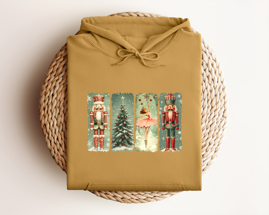 RETRO NUTCRACKER HOODIE