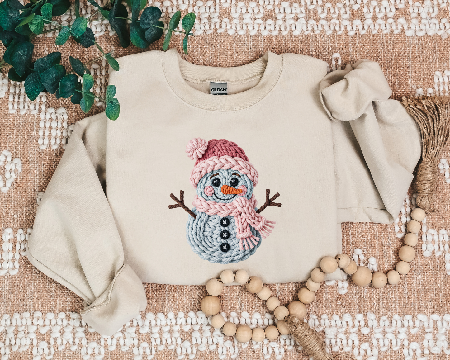 CROCHET SNOWMAN CREW