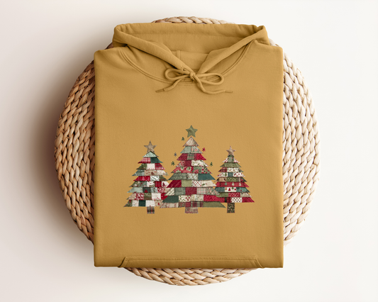 *NEW* PATCHWORK TREES HOODIE