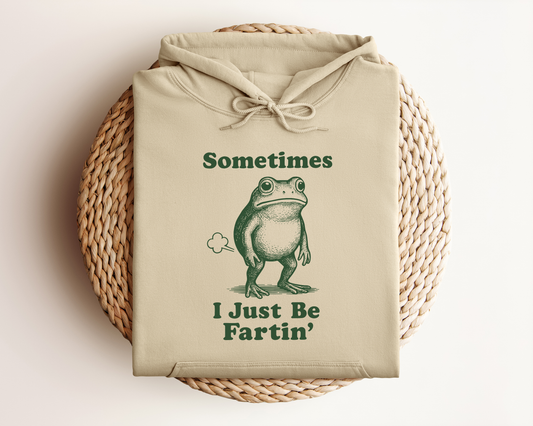 SOMETIMES I JUST BE FARTI'N HOODIE