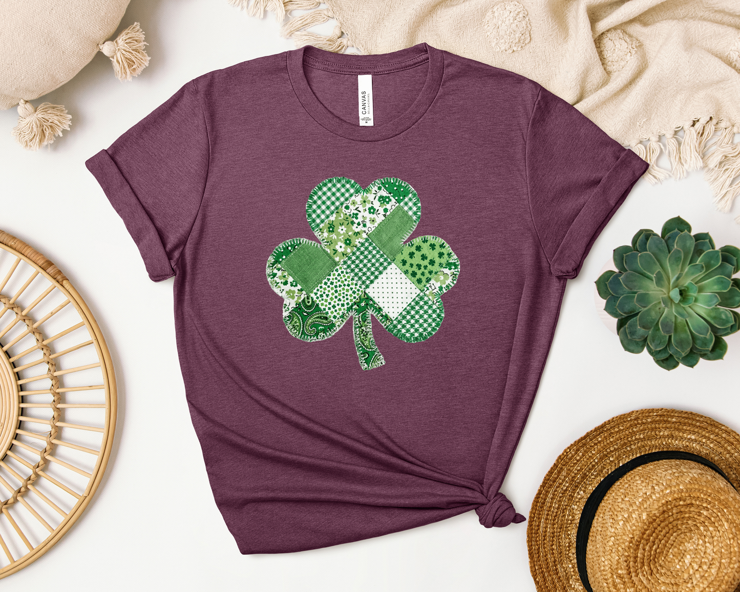 *NEW* SHAMROCK PATCHWORK SHIRT