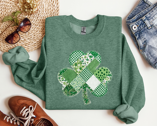 SHAMROCK PATCHWORK CREW