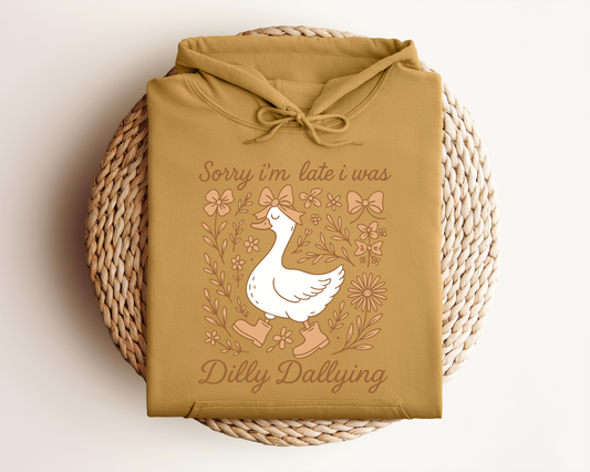 DILLY DALLYING HOODIE