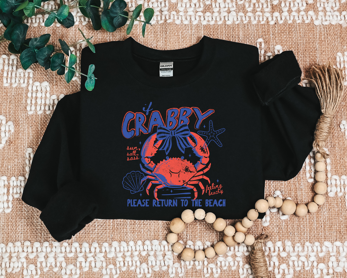 IF CRABBY PLEASE RETURN TO THE BEACH CREW