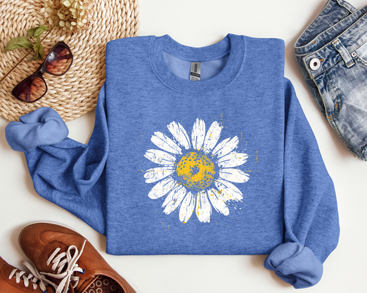 DISTRESSED DAISY CREW