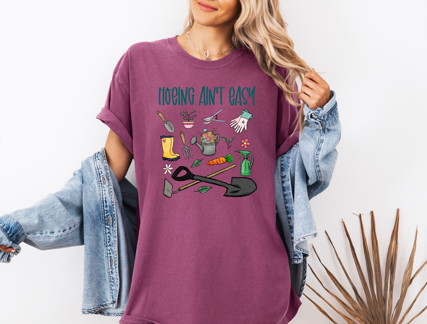 *NEW* HOEING AIN'T EASY CC SHIRT